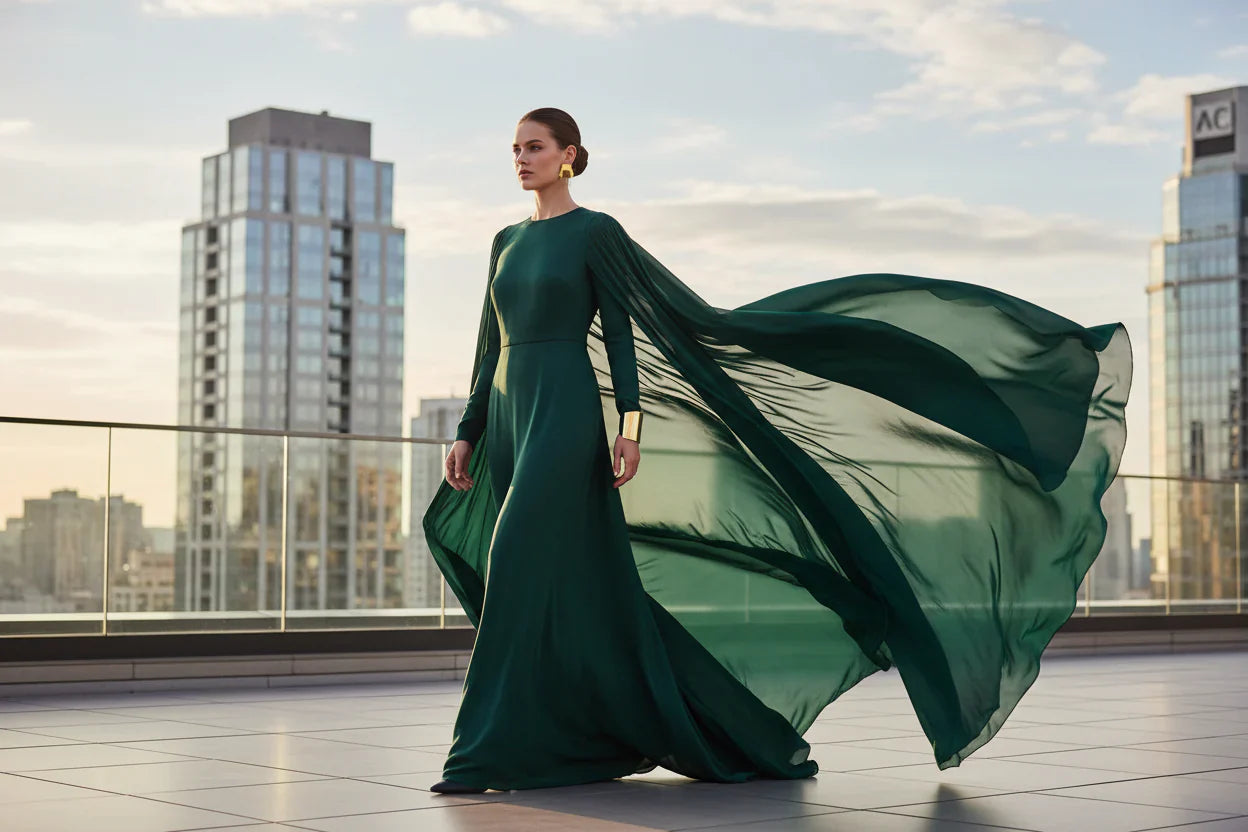Why Cape Dresses Are Having a Major Moment in 2026