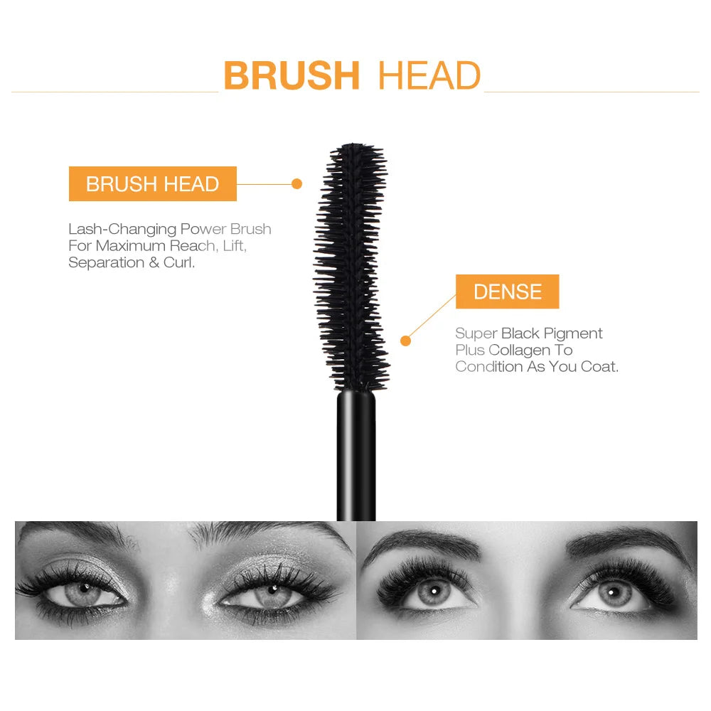 O.TWO.O 3D Lengthening Mascara - Waterproof Long-Lasting Formula