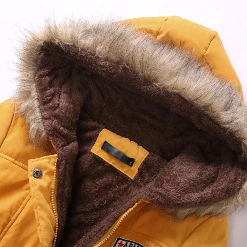 Johnature Women's Winter Hooded Parka - Warm Cotton Padded Coat