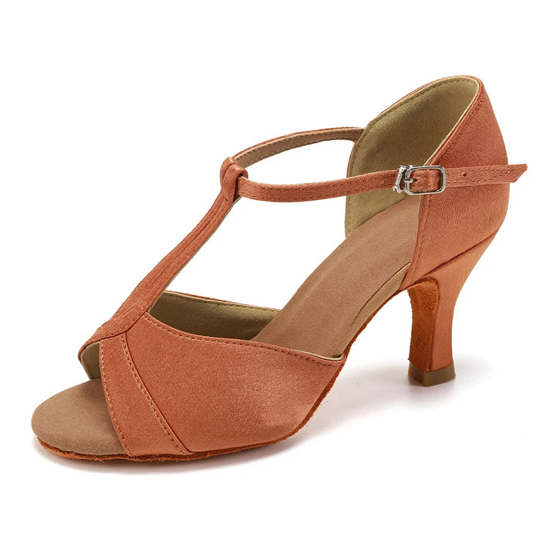 Women's Professional Latin Dance Shoes - Ballroom Salsa Dancing Heels