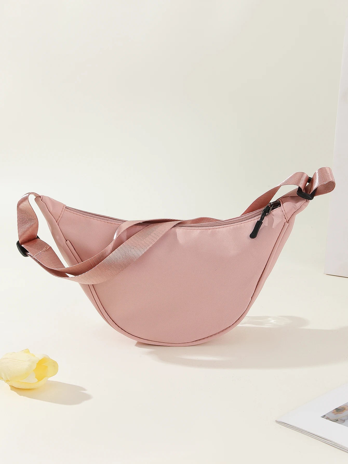 Women's Nylon Crossbody Messenger Bag - Casual Shoulder Satchel