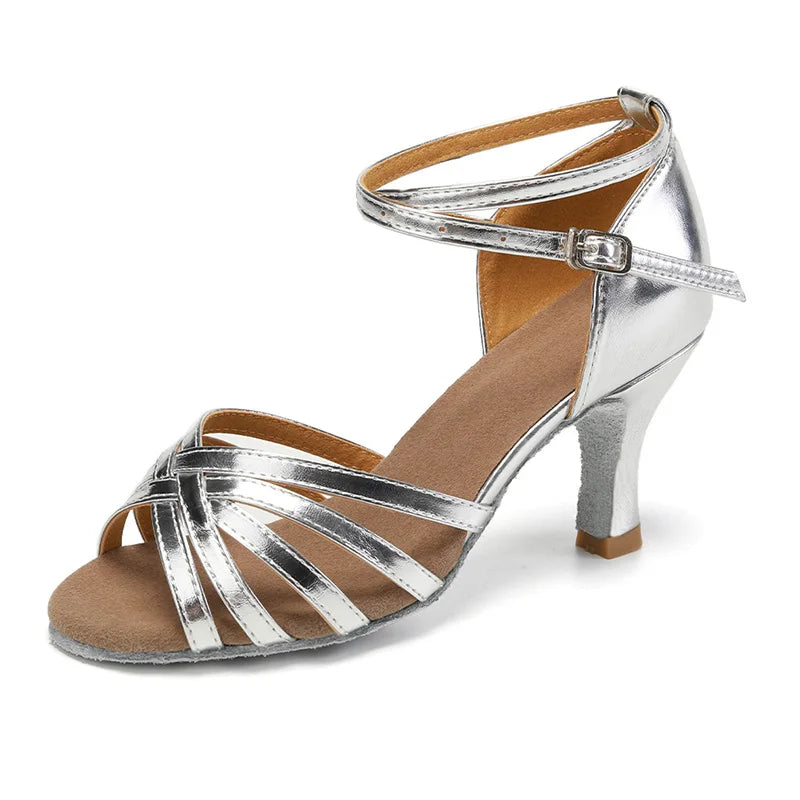 Women's Professional Latin Dance Shoes - Ballroom Salsa Dancing Heels