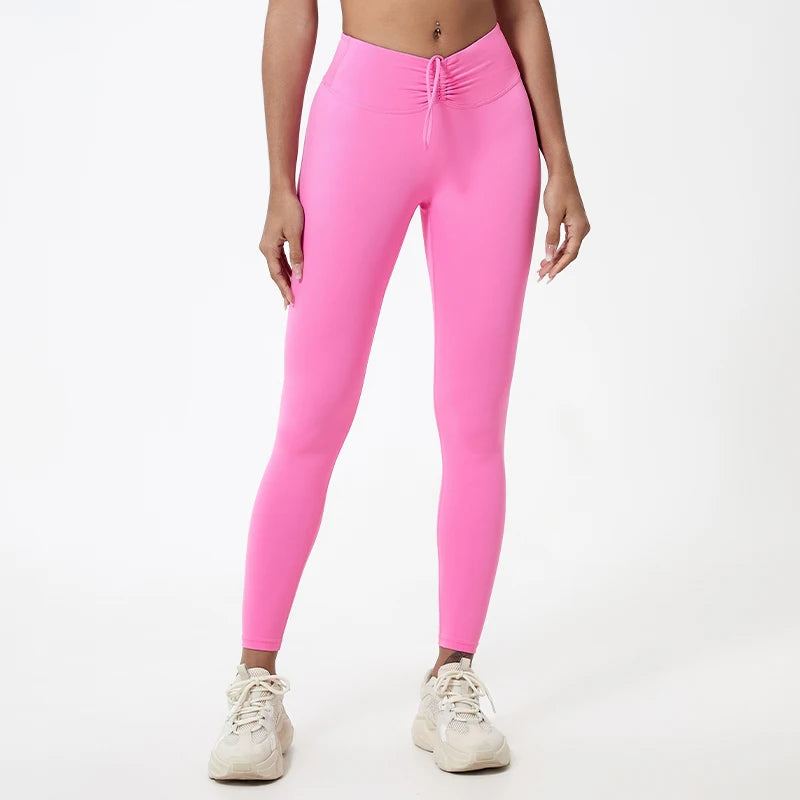 High Waist Push-Up Yoga Leggings for Women