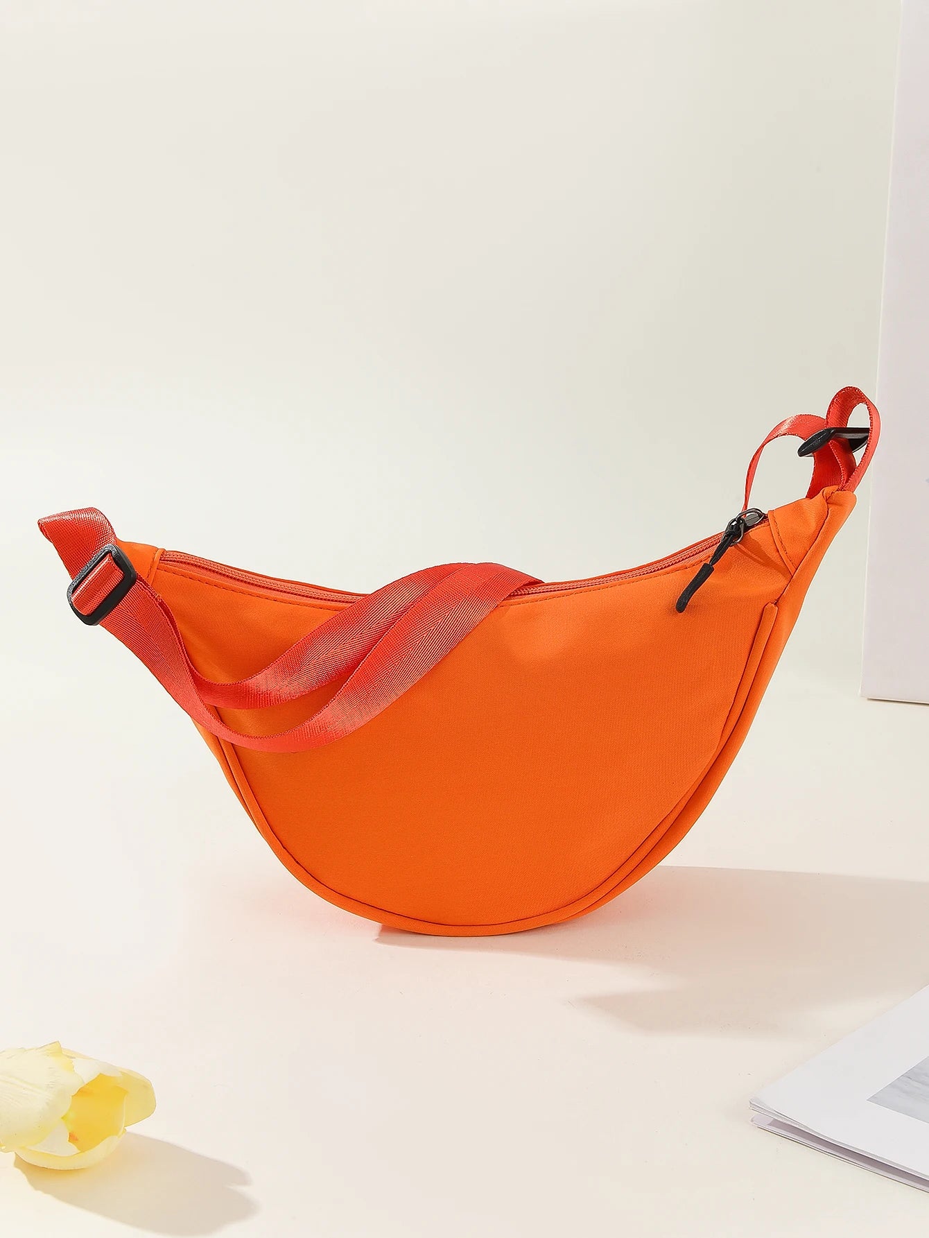 Women's Nylon Crossbody Messenger Bag - Casual Shoulder Satchel