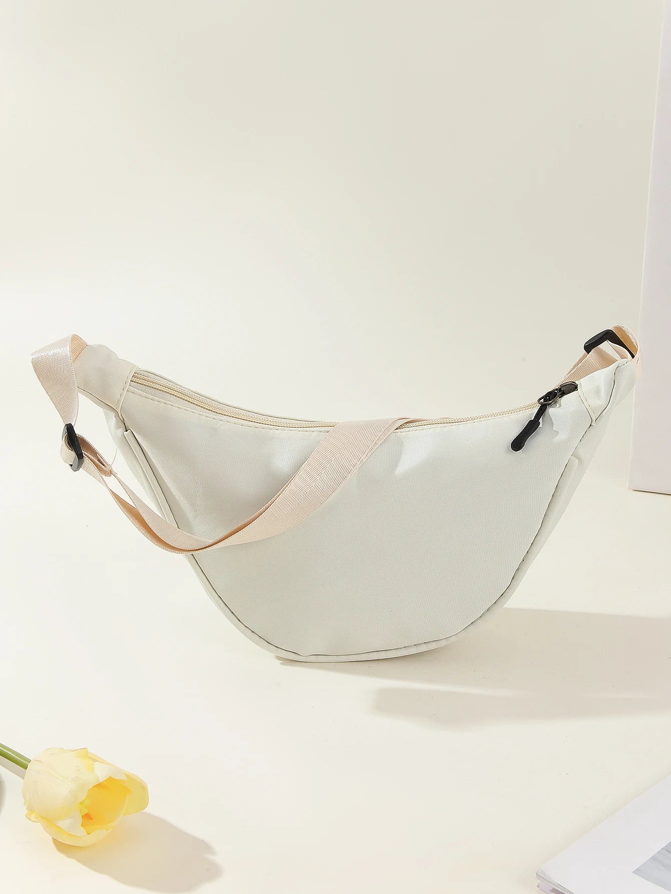 Women's Nylon Crossbody Messenger Bag - Casual Shoulder Satchel