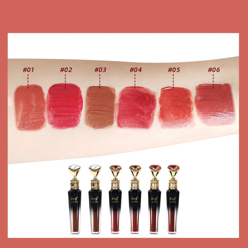 Velvet Matte Lip Gloss - Long-Lasting Moisturizing Formula