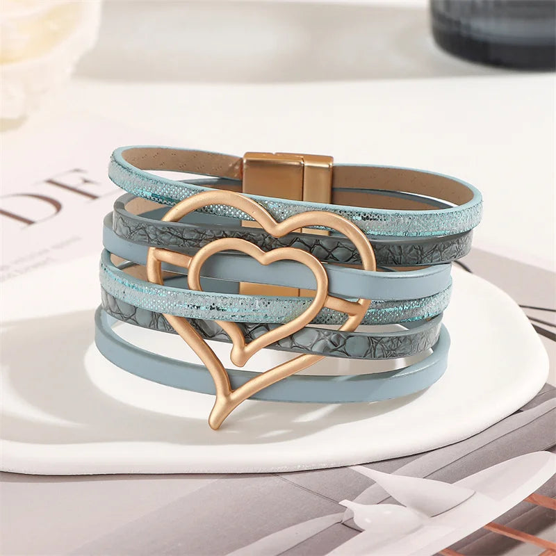 Bohemian Cross Bracelet - Western Style Christian Jewelry for Women