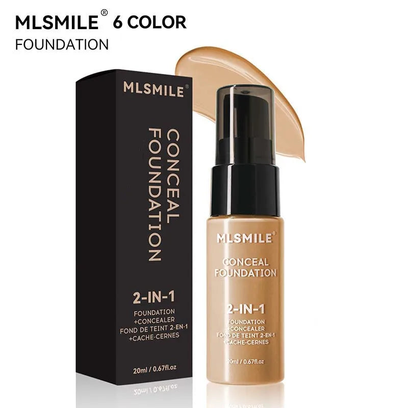 Professional Matte Foundation - Oil Control & Full Coverage