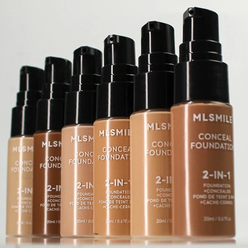 Professional Matte Foundation - Oil Control & Full Coverage