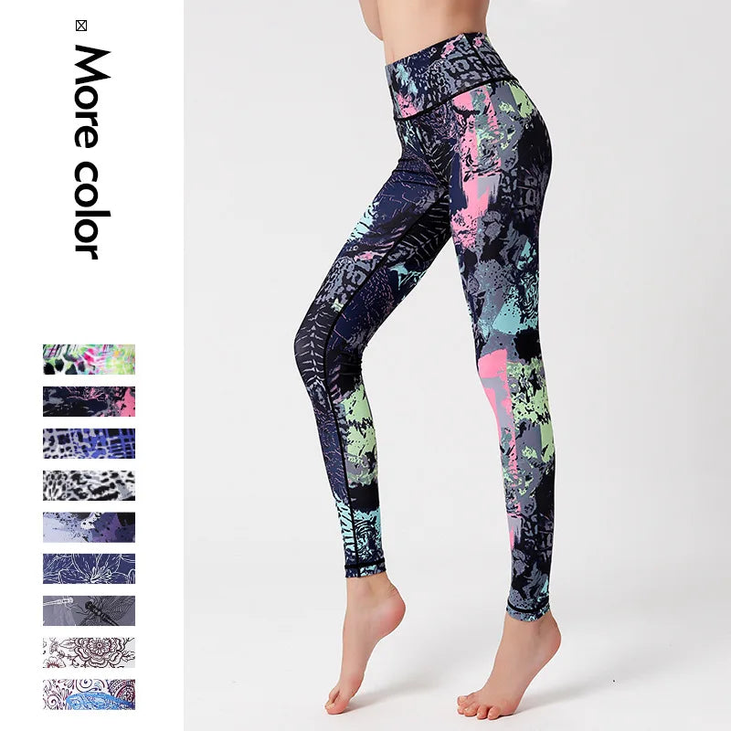 High-Waisted Performance Yoga Leggings for Women