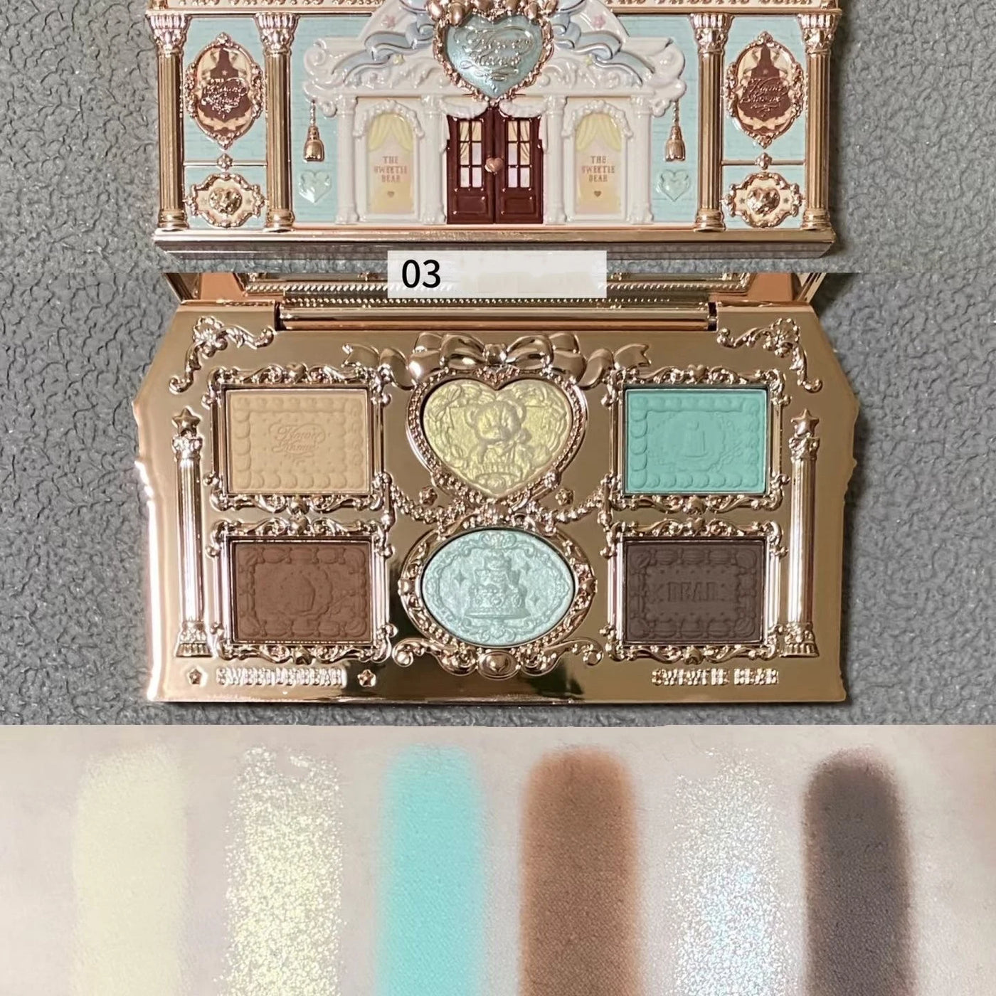 Flower Knows Moonlight Mermaid 5-Color Eyeshadow Palette