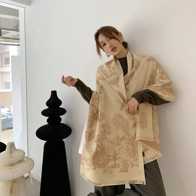 Premium Cashmere Winter Scarf for Women