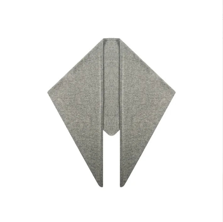 Women's Knitted Wool Scarf - Warm Winter Accessory