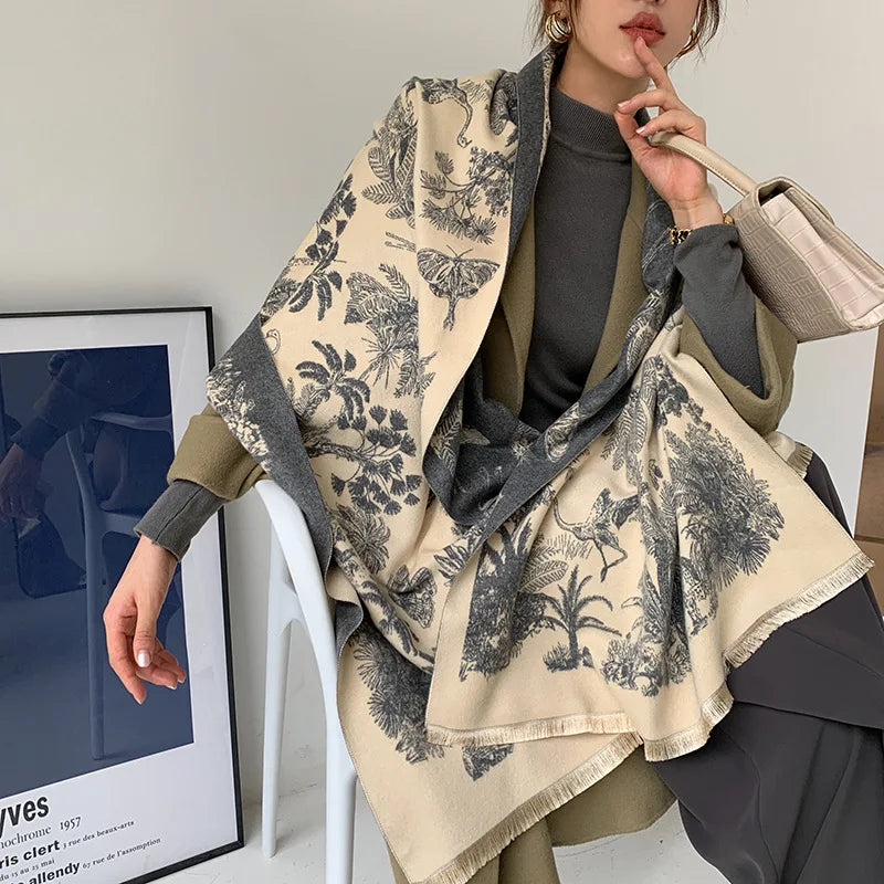 Premium Cashmere Winter Scarf for Women