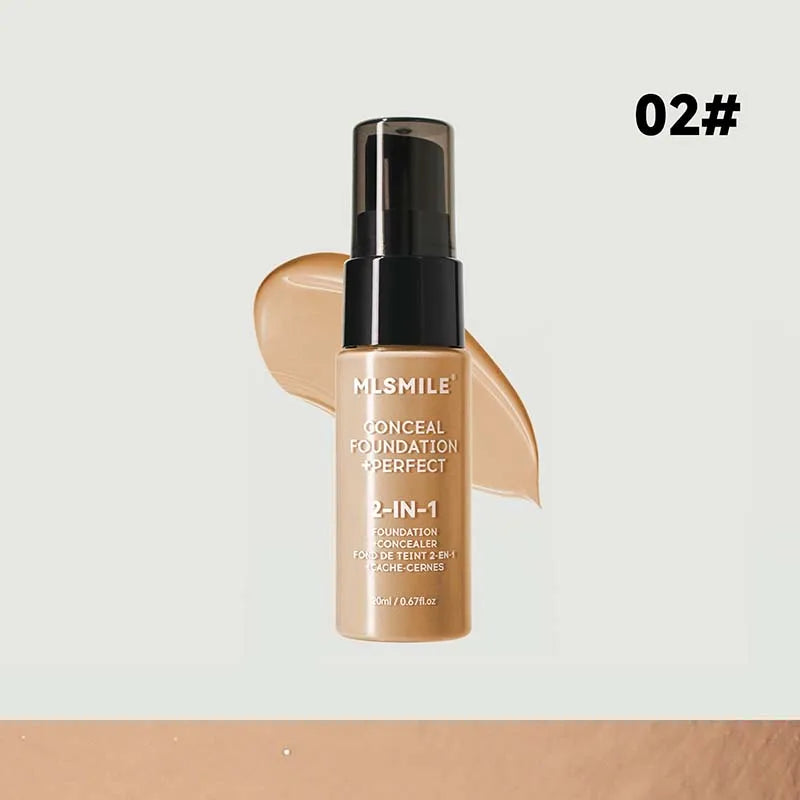 Professional Matte Foundation - Oil Control & Full Coverage