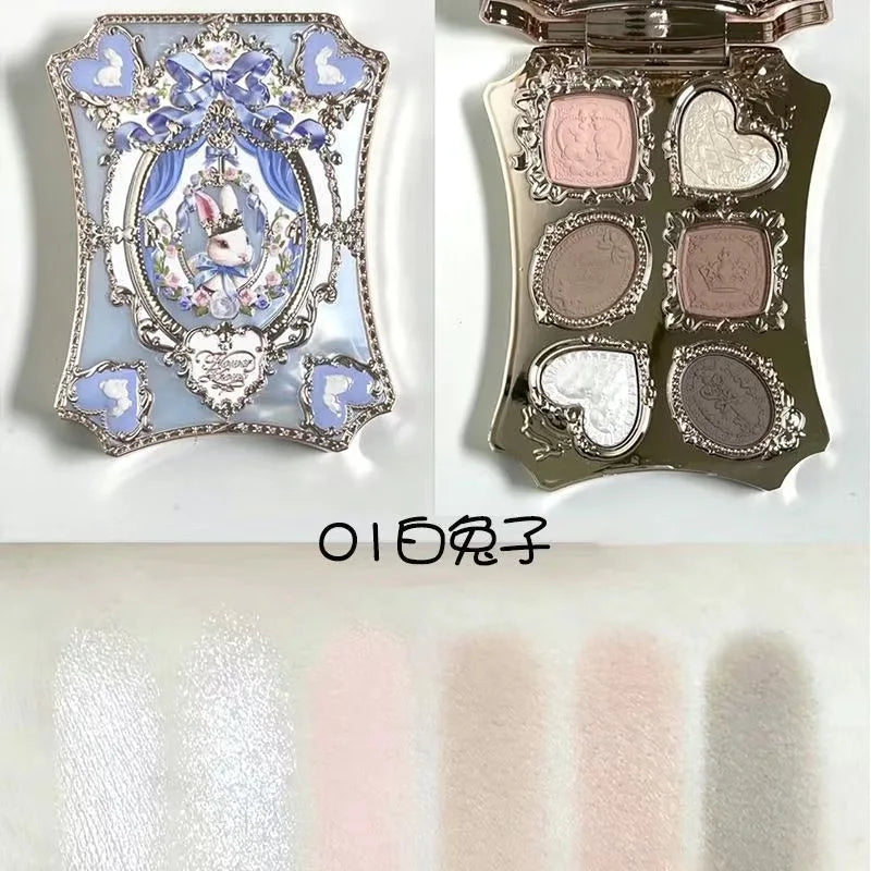 Flower Knows Moonlight Mermaid 5-Color Eyeshadow Palette