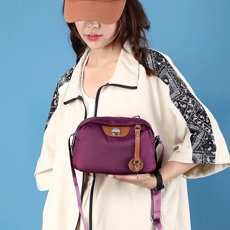 Premium Waterproof Nylon Crossbody Bag for Women