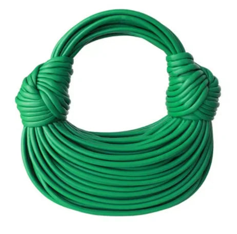 Luxury Handwoven Shoulder Bag - Designer Gold & Silver Evening Clutch