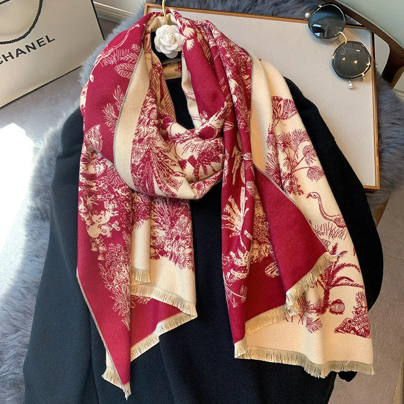 Premium Cashmere Winter Scarf for Women