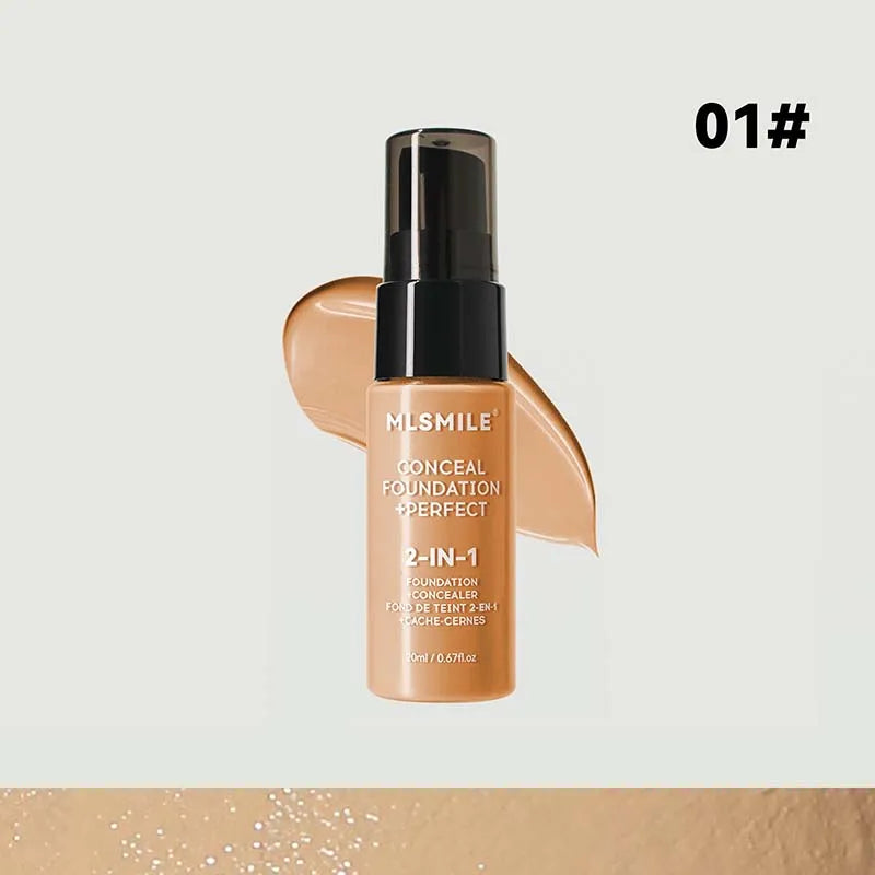 Professional Matte Foundation - Oil Control & Full Coverage