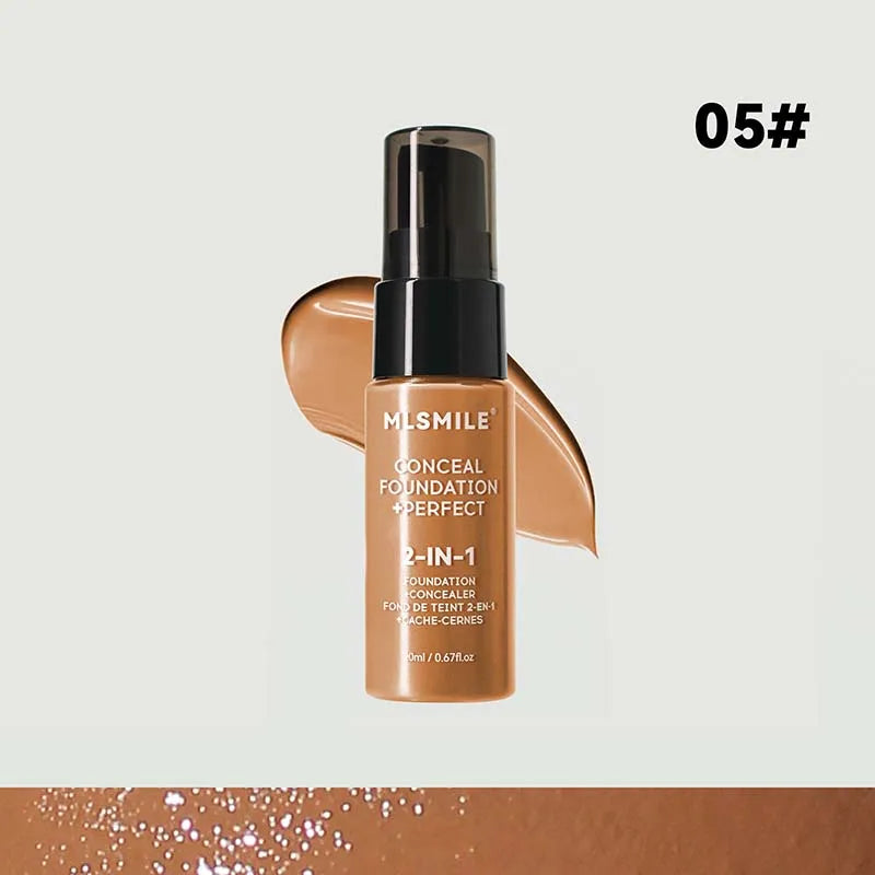 Professional Matte Foundation - Oil Control & Full Coverage