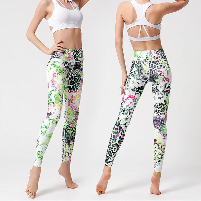 High-Waisted Performance Yoga Leggings for Women