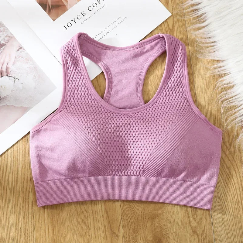 Women's Seamless Sports Bra - High Impact Support