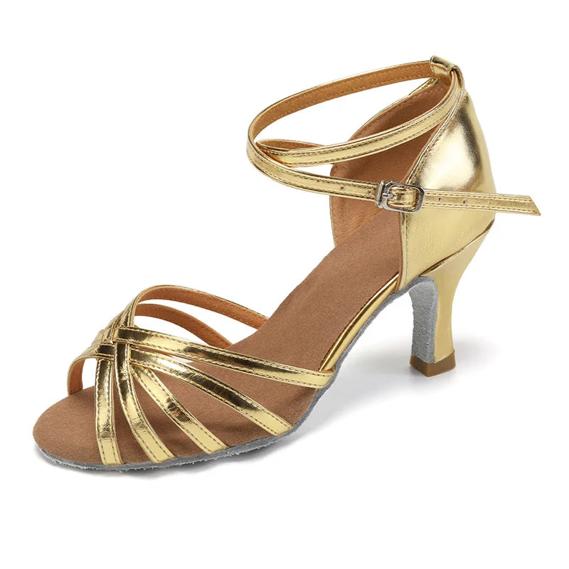 Women's Professional Latin Dance Shoes - Ballroom Salsa Dancing Heels